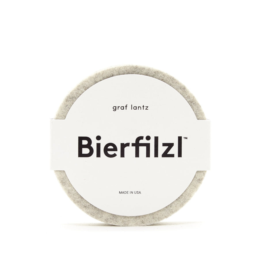 4 pack Bierfilzl Round Coaster- Earth