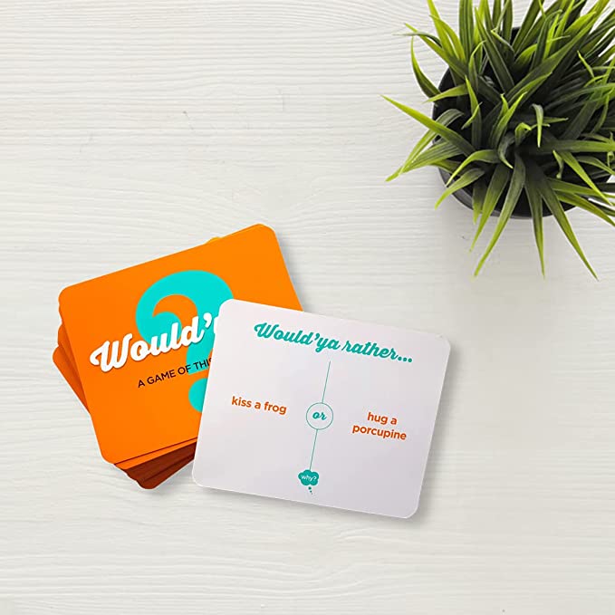 Would'ya | A Card Game of This or That