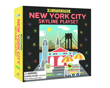 My Little Cities: New York City paper Skyline Playset