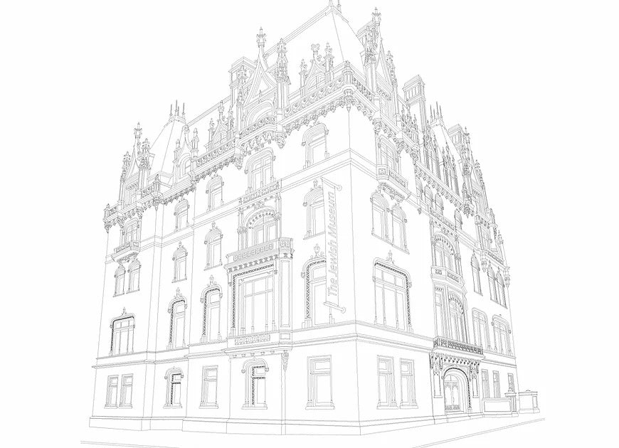 Color NYC Museums- 36 museums to visit and color coloring book