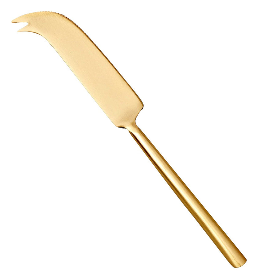 Matte Gold Cheese Knife