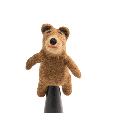 Bear Finger Puppet