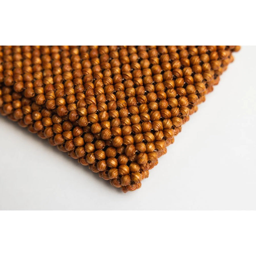 Paper Bead Clutch - Pink