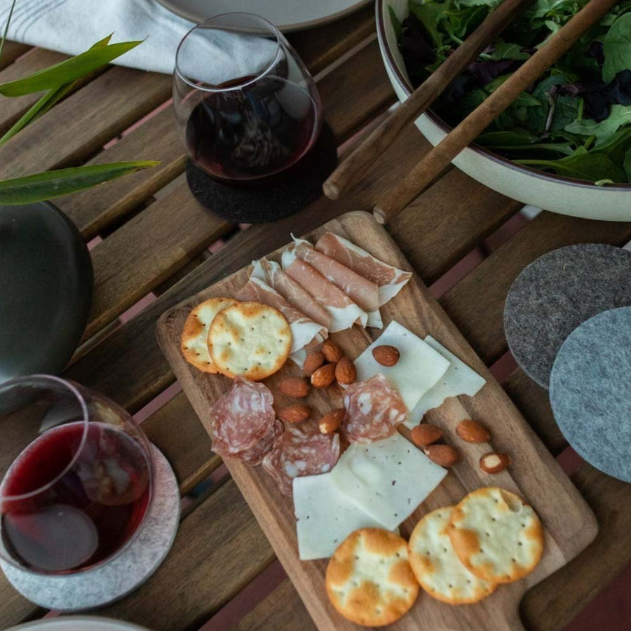 4 pack Bierfilzl Round Coaster- Earth