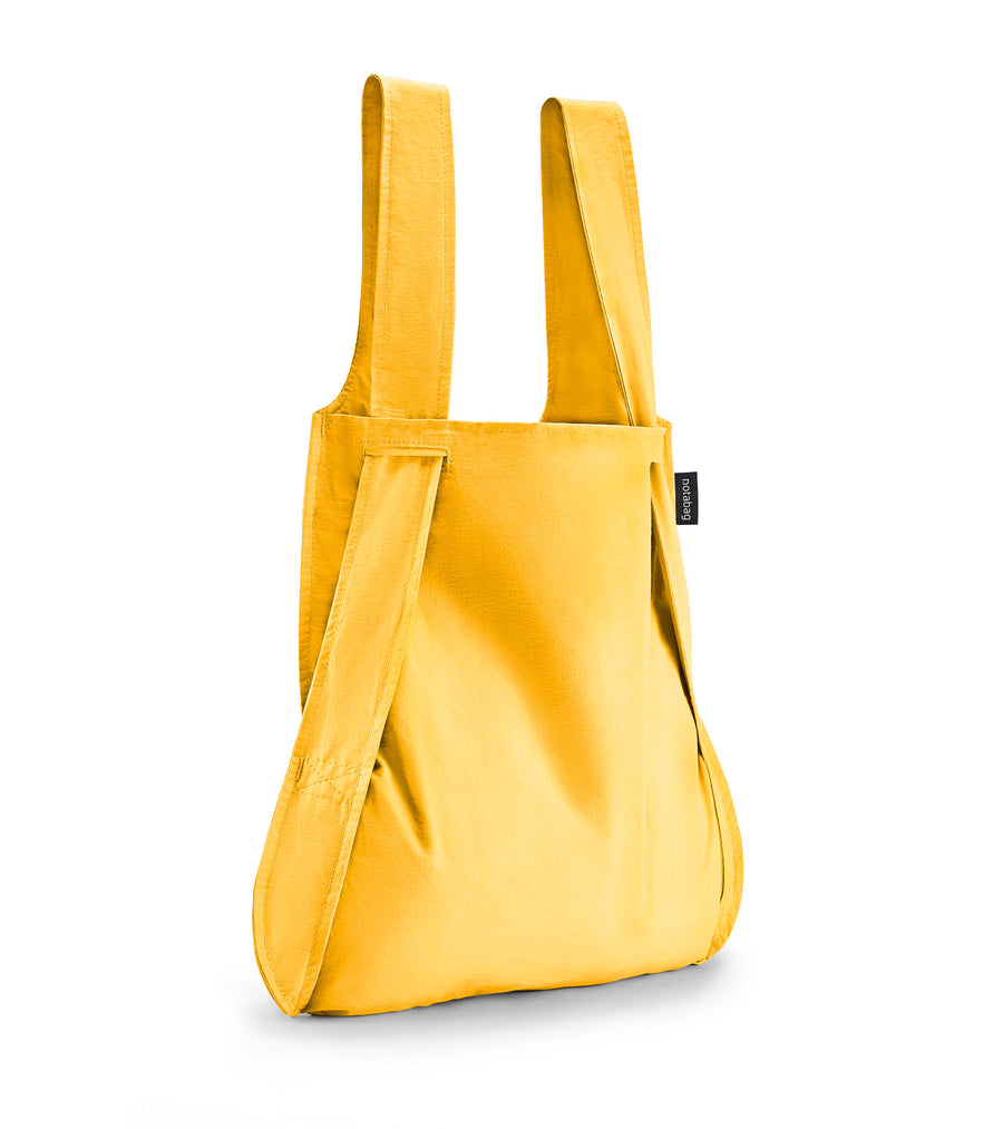 Mustard convertible tote/backpack