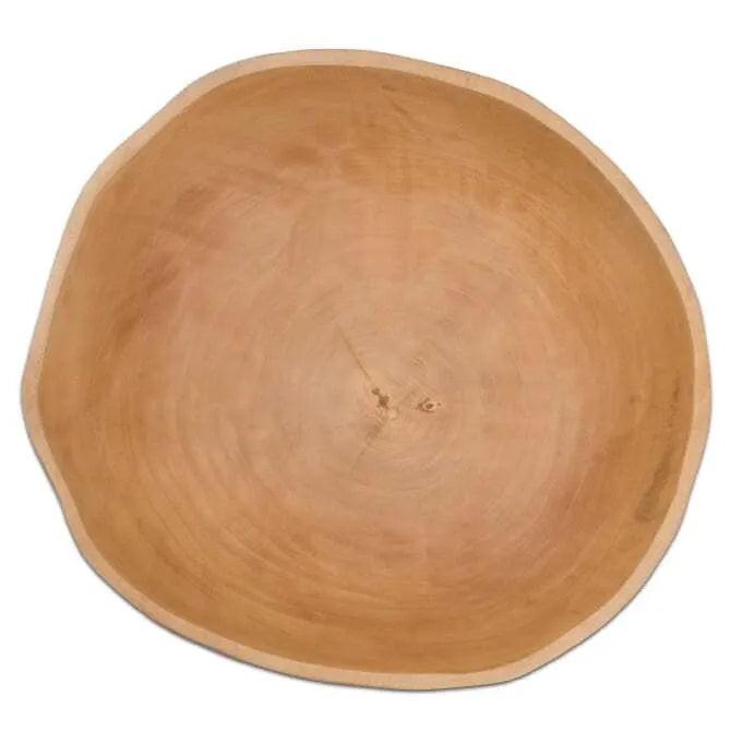 Round Mango Wood Bowl - Extra Large