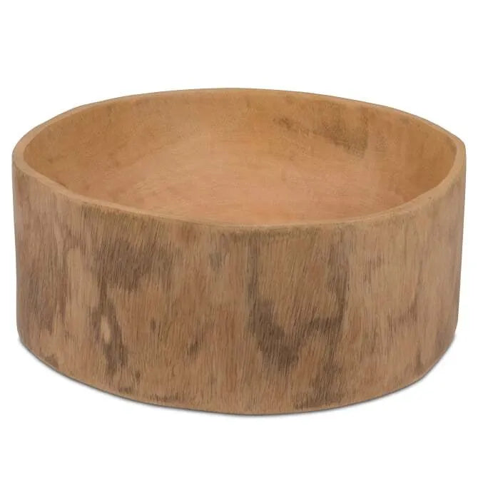 Round Mango Wood Bowl - Extra Large