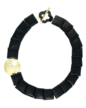 Onyx Starry Night Necklace - Onyx
