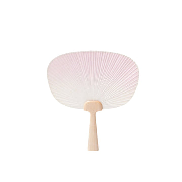 Forest Breeze Curved Wide Fan- Pink
