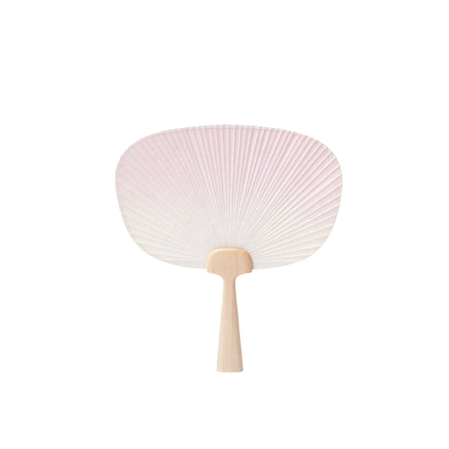 Forest Breeze Curved Wide Fan- Pink