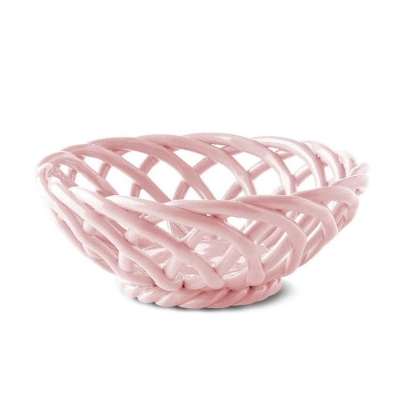 small Sicilia Basket- Pink
