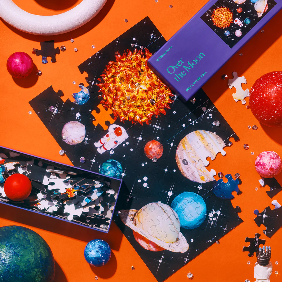 Over The Moon Puzzle- 100 pieces