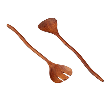 Teak Organic Serving Set